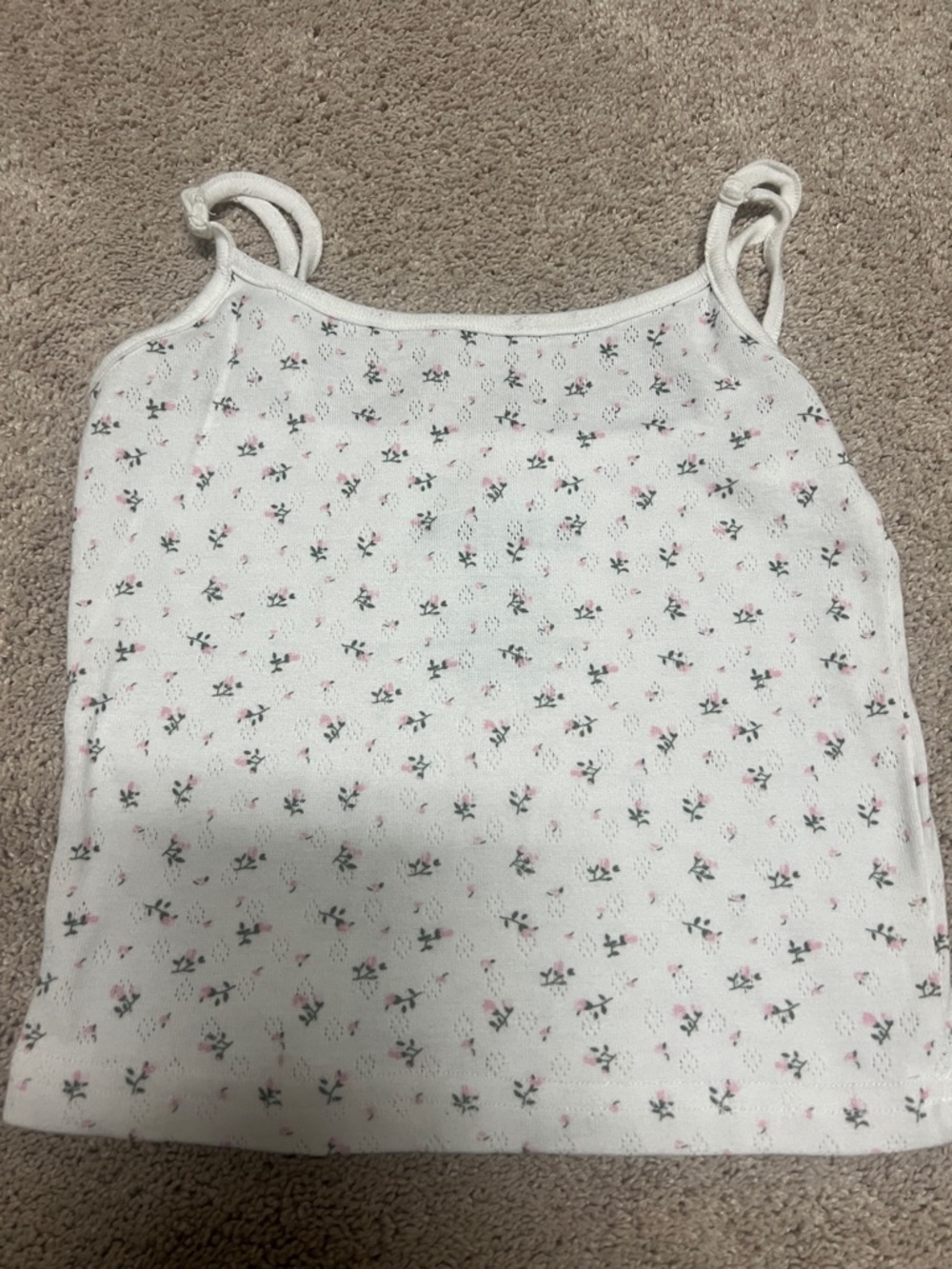 Katie j NYC flower tank top